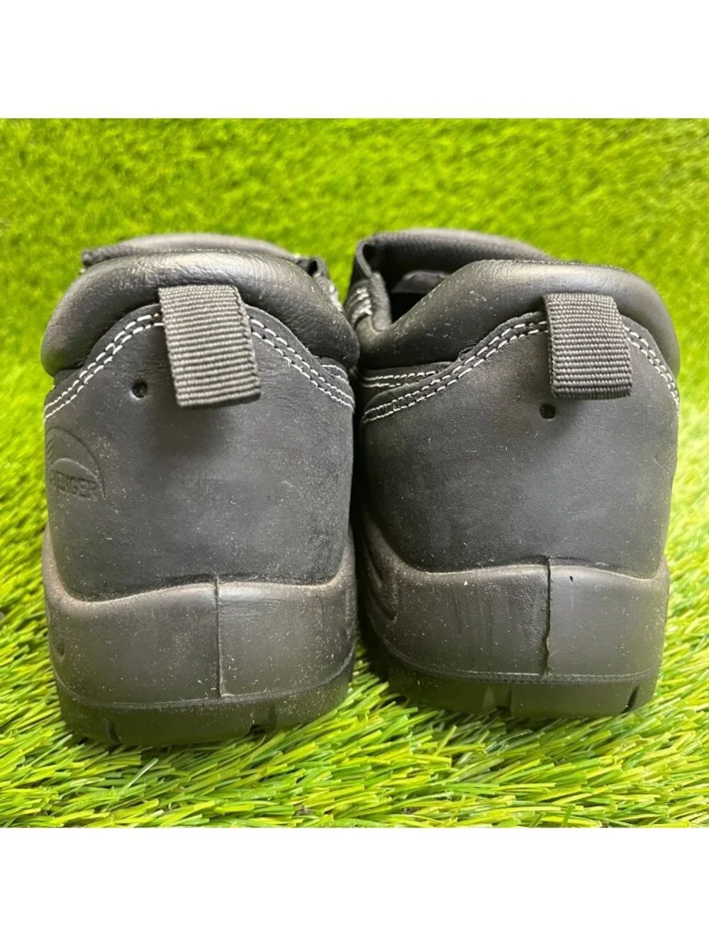 Avenger Foreman Mens Size 10.5 Black Composite Toe Slip On Safety Work Shoes